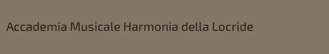 Accademia Musicale Harmonia della Locride
